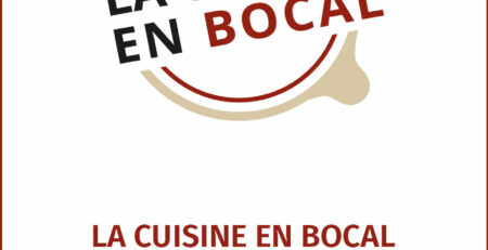 Logo Maison Lembert pour la gamme Cuisine en Bocal, symbolisant des entrées, plats et desserts artisanaux prêts à consommer dans des bocaux en verre.