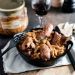 Cassoulet au confit de canard.