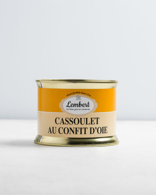 Cassoulet au confit d'oie - Maison Lembert Foies Gras