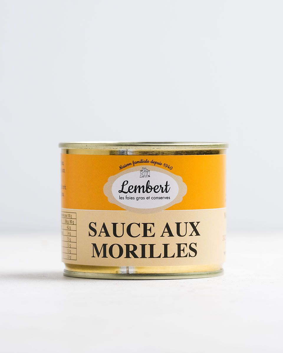 Sauce aux morilles - Maison Lembert Foies Gras