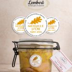 Foie gras de canard entier stérilisé Maison Lembert en bocal... Médaille d'Or Concours Général Agricole de Paris 2024, 2025 et 2026