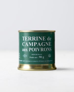 Terrine de Campagne aux Poivrons - boite 95g