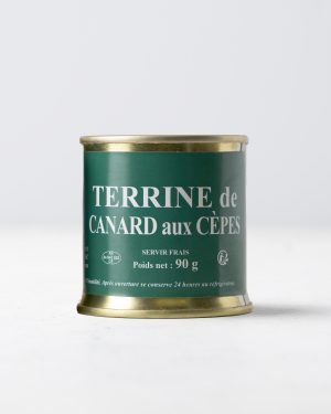 Terrine de Canard aux Cèpes - boite 95g