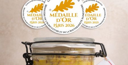 Foie gras médaillé en Dordogne : foie gras de canard entier stérilisé médaille d’or 3 années consécutives