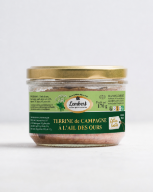Terrine de Campagne à l'Ail de Ours frais- Edition limitée -  verrine