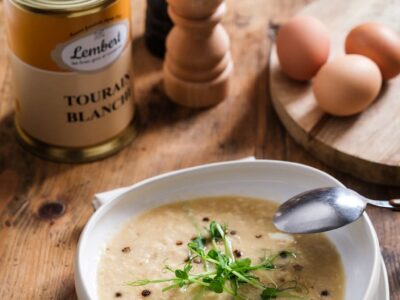 ourain blanchi Maison Lembert, une soupe d'automne traditionnelle du Périgord