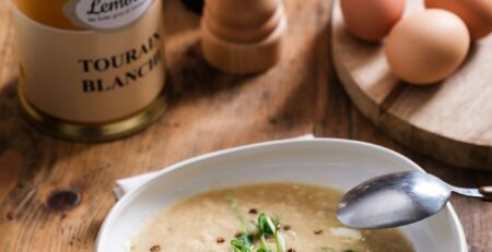 ourain blanchi Maison Lembert, une soupe d'automne traditionnelle du Périgord